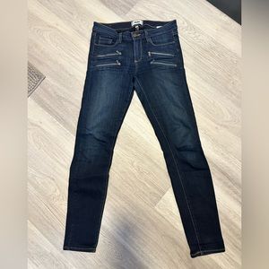 Paige Edgemont darkwash long skinny Jean